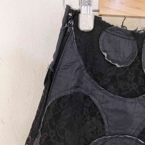 コムデギャルソンコムデギャルソン COMME des GARCONS COMME des GARCONS 15AW レース切替 フレアスカート レディース S