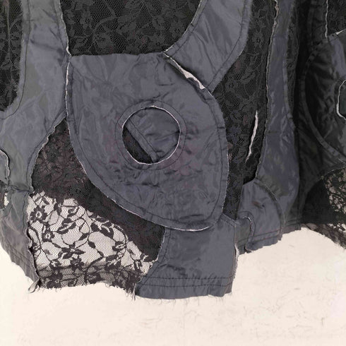 コムデギャルソンコムデギャルソン COMME des GARCONS COMME des GARCONS 15AW レース切替 フレアスカート レディース S
