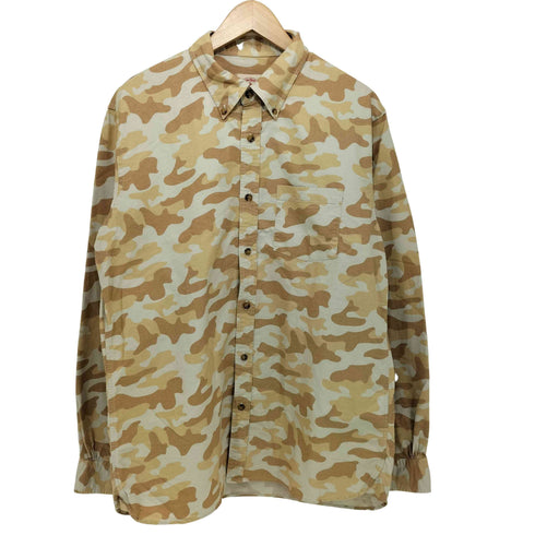 レッドフリースブルックスブラザース Red Fleece Brooks Brothers カモフラ L/S ボタンダウンシャツ メンズ import:L