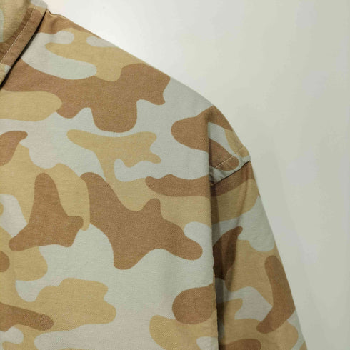 レッドフリースブルックスブラザース Red Fleece Brooks Brothers カモフラ L/S ボタンダウンシャツ メンズ import:L