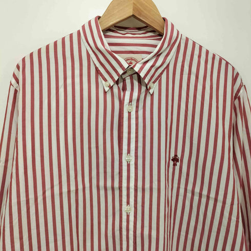 レッドフリースブルックスブラザース Red Fleece Brooks Brothers ストライプ L/S ボタンダウンシャツ メンズ import:L