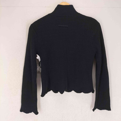 ジャンポールゴルチエクラシック Jean Paul GAULTIER CLASSIQUE タートルネック クロップド ニット archive レディース 40