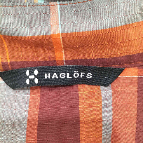 ホグロフス Haglofs チェック L/S ワークシャツ メンズ import:M