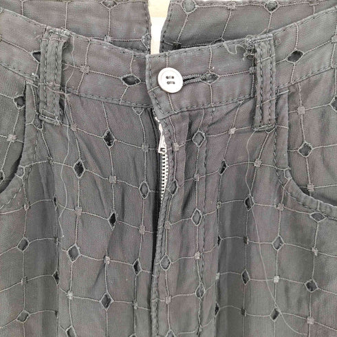 トリココムデギャルソン tricot COMME des GARCONS 10SS 菱形カッティング サルエルハーフパンツ レディース JPN:S