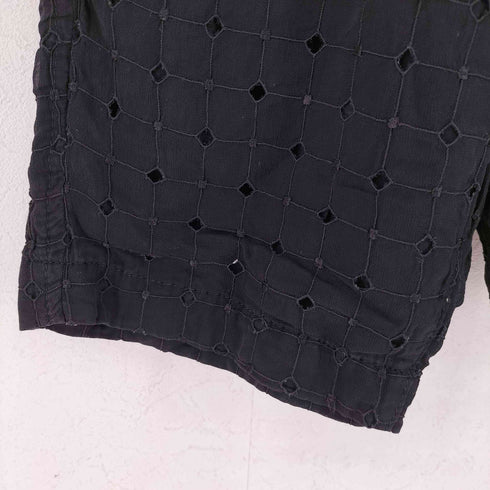 トリココムデギャルソン tricot COMME des GARCONS 10SS 菱形カッティング サルエルハーフパンツ レディース JPN:S
