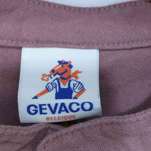 GEVACO L/S ノーカラーシャツ メンズ FR:42