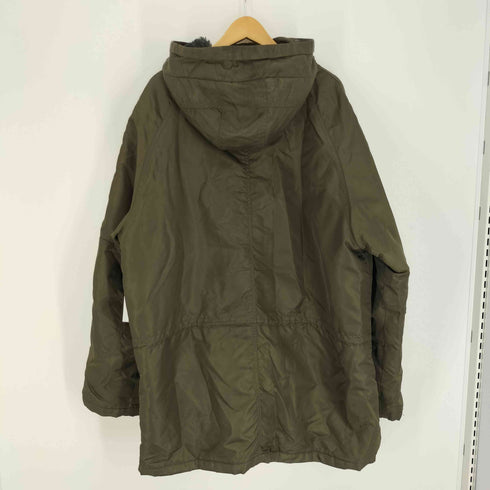 REAL CRUSH CLOTHING N-3B 型 ナイロン ミリタリー フライト ジャケット 八の字ジップ メンズ 4L
