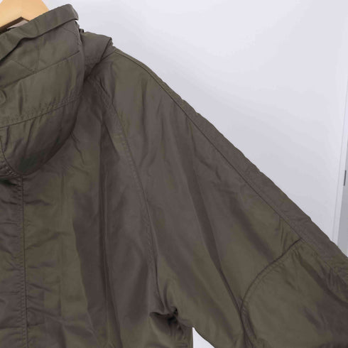 REAL CRUSH CLOTHING N-3B 型 ナイロン ミリタリー フライト ジャケット 八の字ジップ メンズ 4L