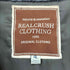 REAL CRUSH CLOTHING N-3B 型 ナイロン ミリタリー フライト ジャケット 八の字ジップ メンズ 4L
