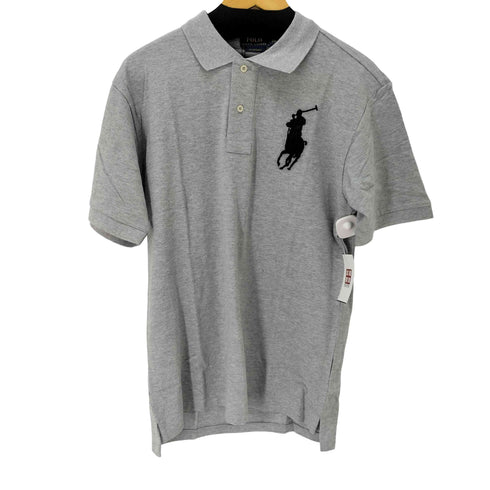 ポロラルフローレン POLO RALPH LAUREN CUSTOM SLIM FIT ビッグポニー刺繍 S/S ポロシャツ メンズ import:L
