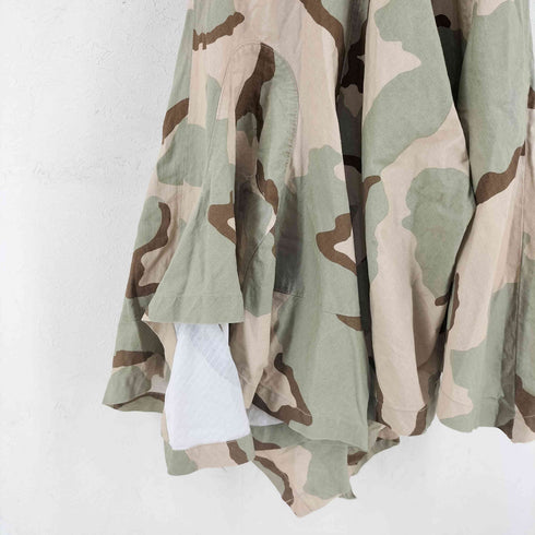 ジュンヤワタナベコムデギャルソン JUNYA WATANABE COMME des GARCONS 06SS 迷彩柄 アシンメトリーワンショルダーワンピース 再構築 レディース SS