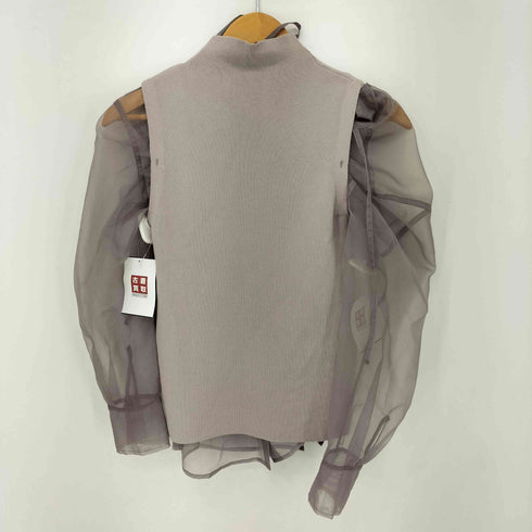 フレイアイディー FRAY I.D 24SS シャツレイヤードニットトップス レディース ONE SIZE