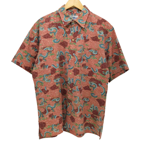 レインスプーナー Reyn Spooner 90S 韓国製 和柄 S/S アロハシャツ メンズ import:M