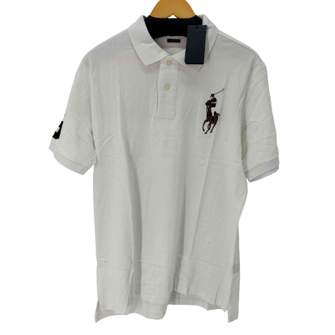 ポロラルフローレン POLO RALPH LAUREN CUSTOM FIT ビッグポニー刺繍 S/S ポロシャツ メンズ import:XL