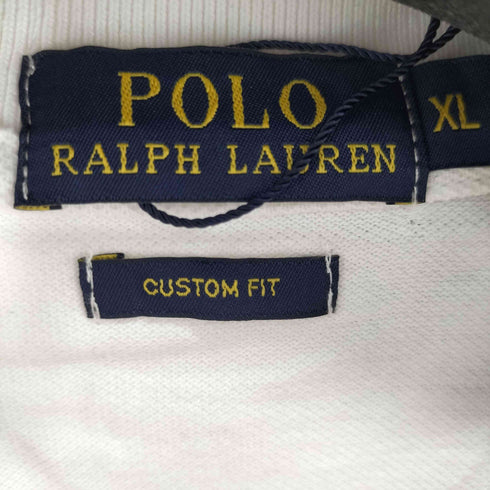 ポロラルフローレン POLO RALPH LAUREN CUSTOM FIT ビッグポニー刺繍 S/S ポロシャツ メンズ import:XL