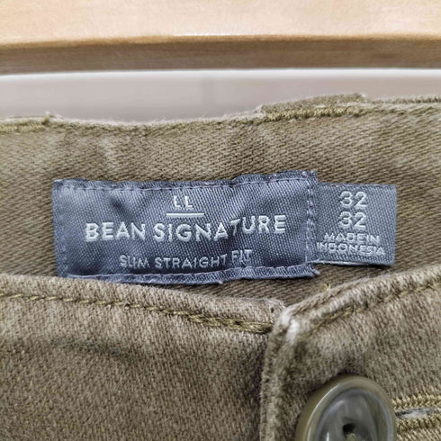 エルエルビーンシグネチャー L.L.Bean SIGNATURE インド製 ジッパーフライ カーゴパンツ メンズ 32