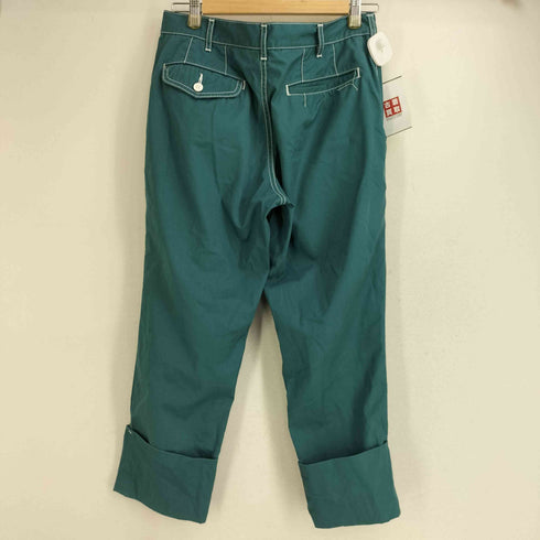 コムデギャルソンオムプリュス COMME des GARCONS HOMME PLUS 12ss テイラーリングフォーパンクス Tailoring for Punks 裾折り返し ステッチパンツ メンズ XS