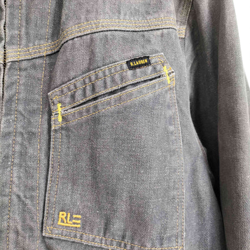 ポロジーンズカンパニーラルフローレン POLO JEANS COMPANY RALPH LAUREN 90s 91-B型 ジップアップ デニムジャケット メンズ