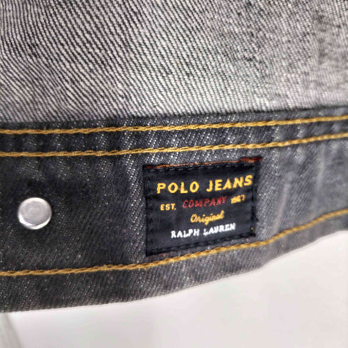 ポロジーンズカンパニーラルフローレン POLO JEANS COMPANY RALPH LAUREN 90s 91-B型 ジップアップ デニムジャケット メンズ