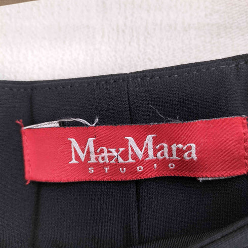 マックスマーラステュディオ MAX MARA STUDIO センタープレスワイドスラックス レディース J 42