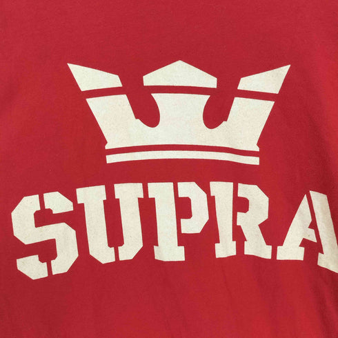 スープラ SUPRA ロゴ プリント ビッグサイズ Tシャツ メンズ import:XL