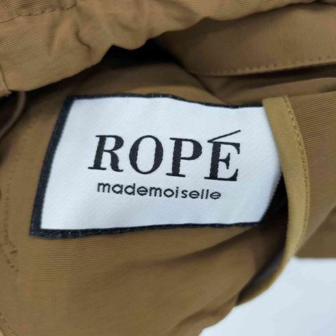 ロペマドモアゼル ROPE mademoiselle コットン ナイロン フーデットジャケット レディース JPN:36