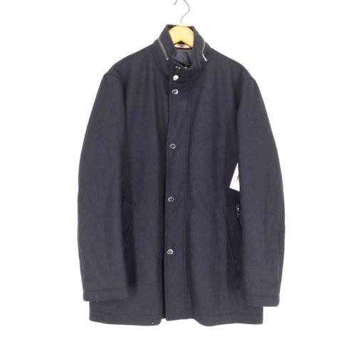 ヒューゴボス HUGO BOSS カシミヤ混スタンドカラーコート メンズ