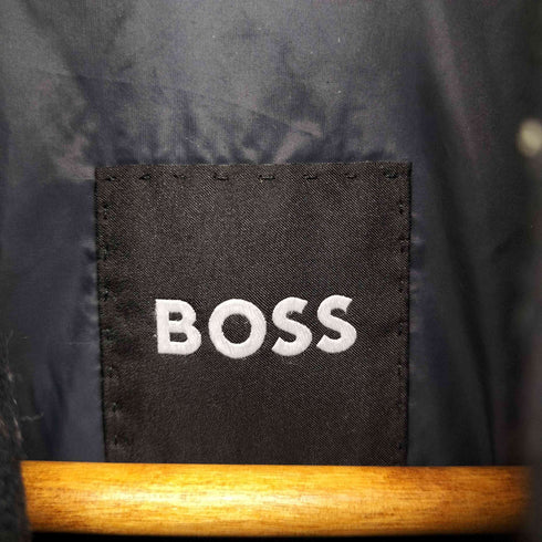 ヒューゴボス HUGO BOSS カシミヤ混スタンドカラーコート メンズ