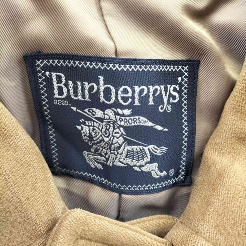 バーバリーズ BURBERRYS カシミヤ混 ステンカラーコート メンズ