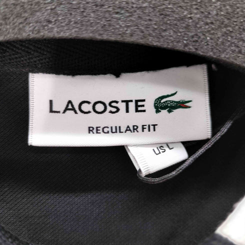 ラコステ LACOSTE ポイントロゴ S/S ポロシャツ メンズ import:L