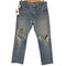 リーバイス Levis 01年製 USA製 553刻印 501 ボタンフライダメージデニムパンツ メンズ 34×33