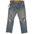 リーバイス Levis 01年製 USA製 553刻印 501 ボタンフライダメージデニムパンツ メンズ 34×33