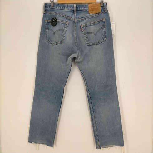リーバイス Levis 01年製 USA製 553刻印 501 ボタンフライダメージデニムパンツ メンズ 34×33