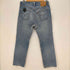 リーバイス Levis 01年製 USA製 553刻印 501 ボタンフライダメージデニムパンツ メンズ 34×33