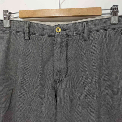 ヒューゴボス HUGO BOSS チェック柄スラックス メンズ