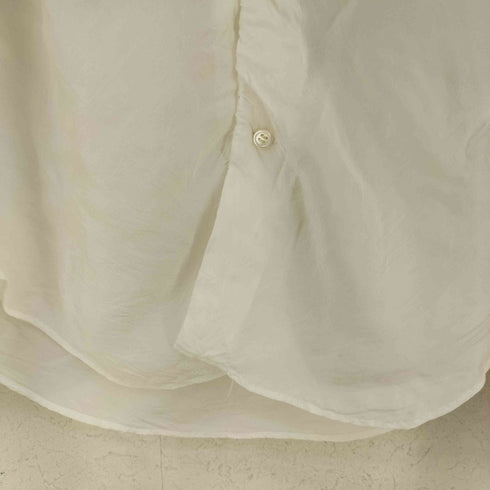コムデギャルソンコムデギャルソン COMME des GARCONS COMME des GARCONS 10SS アームフリル キュプラシャツ レディース JPN:S