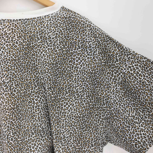 シュプリーム Supreme 19SS Leopard Tagless Tees レオパード タグレス Tシャツ メンズ import:XL