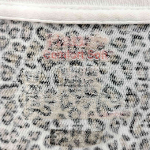 シュプリーム Supreme 19SS Leopard Tagless Tees レオパード タグレス Tシャツ メンズ import:XL