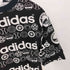 アディダス adidas 00s 総柄 プリントTシャツ トレフォイルロゴ メンズ JPN:M