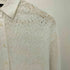 ザラ ZARA フラワーデザインレース L/S ブラウス レディース import:XS