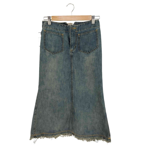 ジュンヤワタナベコムデギャルソンマン JUNYA WATANABE COMME des GARCONS MAN 05SS フリンジデニムマーメイドスカート レディース JPN:S