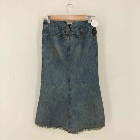 ジュンヤワタナベコムデギャルソンマン JUNYA WATANABE COMME des GARCONS MAN 05SS フリンジデニムマーメイドスカート レディース JPN:S