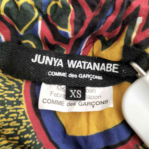 ジュンヤワタナベコムデギャルソン JUNYA WATANABE COMME des GARCONS 09SS アフリカンバティック柄 チュニック レディース JPN:XS
