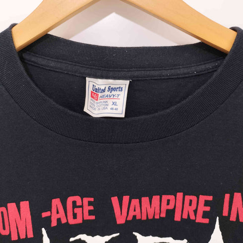企業ロゴ バックプリントTシャツ メンズ