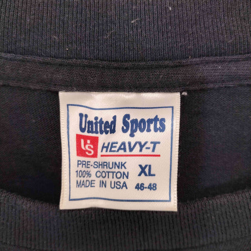 企業ロゴ バックプリントTシャツ メンズ