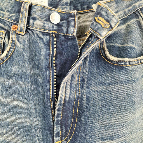 ザラ ZARA FULL LENGTH TRF HIGH RISE WIDE LEG JEANS レディース 32