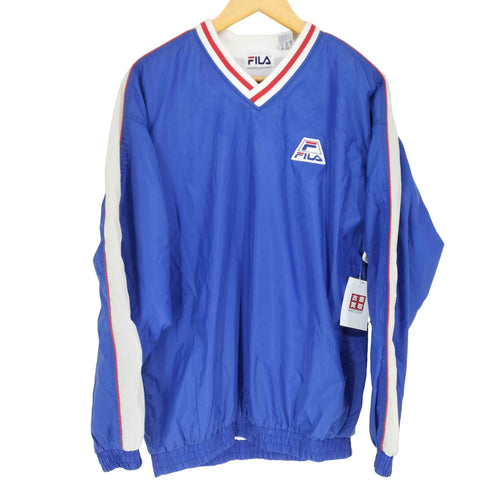 フィラ FILA 90s トリコカラーvネックピステ メンズ S