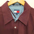 トミーヒルフィガー TOMMY HILFIGER ロゴ刺繍 S/Sシャツ リップストップ メンズ import:XL