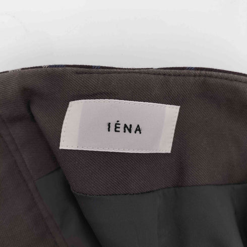 イエナ IENA チェックタイトスカート レディース 36
