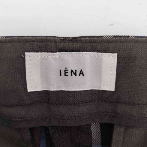 イエナ IENA チェックスティックパンツ レディース 36